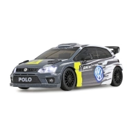 VW Polo R WRC Rally/Drift 4WD 1:28 RTR šedý