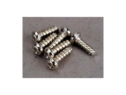 Vrut křížový půlkulatá hlava zink. 2x6mm (6)