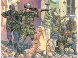 Italeri figurky - WWII - GERMAN PARATROOPERS (1:72)