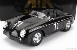 Porsche 356 Speedster N 71 1955 v mierke 1:12 čierna