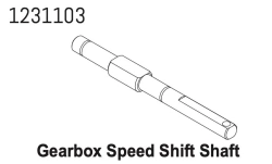 1231103 - Gearbox Speed Shift Shaft CR4.4