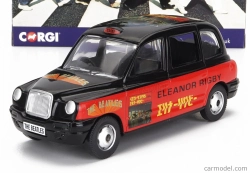 Corgi Austin London Taxi Lti Tx4 2007 - The Beatles - Eleanor Rigby - Yellow Submarine 1:36 červená čierna