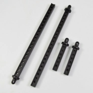 Absima 1230418 - Front & Rear Body Post