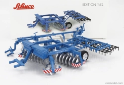 Schuco Accessories Plow Harrow Fortschritt B402 1:32 Fialově Zelená