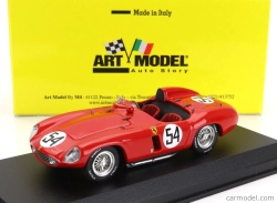 Art-model Ferrari 750 Monza Spider N 54 Winner Tunisi Gp 1955 Luigi Piotti 1:43 Red