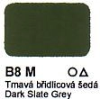 Agama Email B8 M Tmavá břidliccová šedá