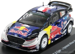 Minipartes Ford england Fiesta Wrc Red Bull N 1 Winner Rally Portugal 2017 S.ogier - J.ingrassia 1:43 Modrá červená žltá