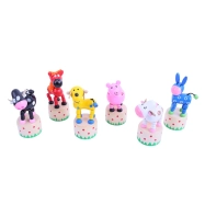 Bigjigs Toys Drevené mačacie zvieratká 1ks