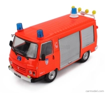 Edicola Peugeot J9 Van Vehicule De Secours Roiter Fire Engine 1982 1:43 Orange Fluo Silver