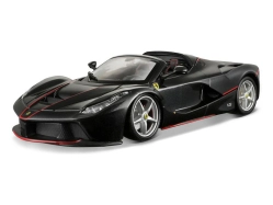 Bburago Ferrari LaFerrari Aperta 1:24 černá metalíza