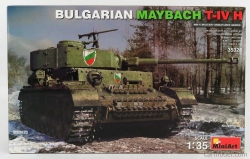 Miniart Maybach T-iv H vojenský tank bulharský 1942 1:35 /
