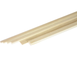 Broušený smrkový nosník 2x2mm (1m)