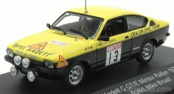 Cmr Opel Kadett C Gt/e N 13 Rally Mintex 1977 Walter Rohrl - Mike Broad 1:43 Žlutá Černá