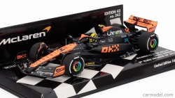 Minichamps Mclaren F1  Mcl60 Team Mclaren N 4 2nd Japan Gp 2023 Lando Norris 1:43 Bílá Oranžová Černá