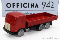 Officina-942 Om fiat Tigre Truck 3-osý 1960 1:76 Červená