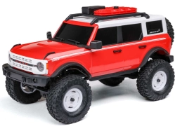 RC auto Axial SCX24 Ford Bronco 2021 1:24 4WD RTR, červená