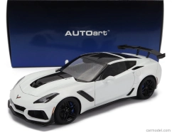 Autoart Chevrolet Corvette C7 Zr1 2017 1:18 arktická biela