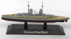 Edicola Warship Grosser Kurfurst Battleship Germany 1913 1:1250 Military