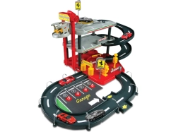 Bburago Ferrari poschodová garáž s čerpacou stanicou
