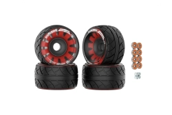 Exway Cloud Wheel pre Riot drive 110mm (červený, 4ks)