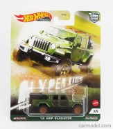 Mattel hot wheels Jeep Gladiator Pick-up Truck 2020 1:64 Tmavě Zelená