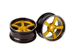 Killerbody disky hliníkové zlaté (2): Camaro 2011 1:10