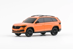 Abrex Plasťáček Škoda Kodiaq FL 1:43 - Oranžová