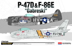 Academy P-47D a F-86E Gabreski (1:72)