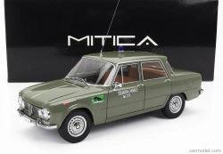 Mitica-diecast Alfa romeo Giulia 1.6 Ti Polizia Milano 1963 - Squadra Mobile Tel. 777 1:18 Verde Lucido - zelená