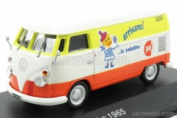 Edicola Volkswagen T1 C Van - Pai - Arrivano Le Patatine 1965 1:43 Biela oranžová žltá