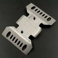 Doska podvozku z nehrdzavejúcej ocele pre súpravu Axial SCX10 III AXI03007