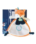Doudou Dárková sada Tiwipi - plyšová liška muchláček 23 cm - poškozený obal