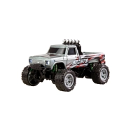 RC Monster Truck kovový 1:64 RTR LED Tempomat 2,4GHz šedý