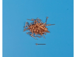 Krick čap s okom medený 2 x 11 mm (cca 100)