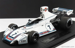 Gp-replicas Brabham F1  Ford Bt44b Martini N 7 Season 1975 Carlos Reutemann - Con Vetrina - With Showcase 1:18 Bílá