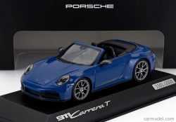 Minichamps Porsche 911 992-2 Carrera T Cabriolet Open 2024 1:43 Blue