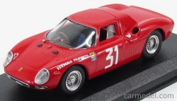 Najlepší model Ferrari 250lm Coupe N 31 Winner Monza 1964 N.vaccarella 1:43 Červená