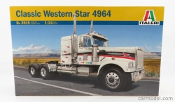 Italeri Western star 4964 Tractor Truck 3-assi 1970 1:24 /