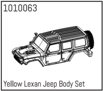 HBP240157 - (1010063) Yellow Lexan Wrangler Body Set
