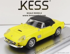 Kess-model Modena 250gt California Spider uzavretý 1961 1:43 žltá čierna