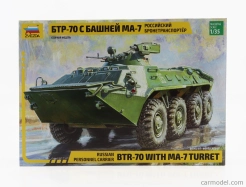 Zvezda Tank Btr-70 With Ma-7 Turrer Military 1945 1:35 /