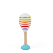 Bigjigs Toys Sada loptičiek Rumba 2 ks modrá