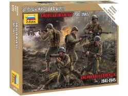 Zvezda figúrky – US Infantry WWII (1:72)