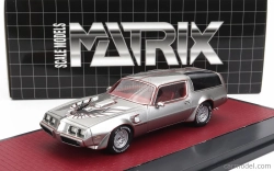 Matrix modely v mierke 1:43 Pontiac Firebird Trans Am Sb Concept 1979 Silver