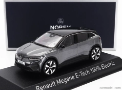 Norev Renault Megane E-tech 100% Electric 2022 1:43 Šedá Černá