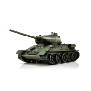 TORRO tank PRO 1/16 RC T-34/85 zelená kamufláž – infra IR – dym z hlavne