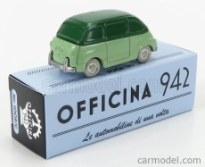 Officina-942 Fiat 600 Multipla 1956 1:76 2 tóny zelená