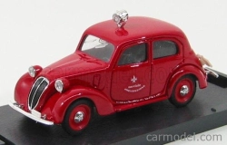 Brumm Fiat 508c 1100 Berlina Vigili Del Fuoco 1937 - Hasičské auto - Hasiči Feuerwehr 1:43 červená