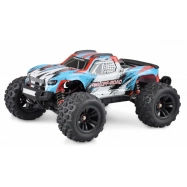 BAZAR – RC auto Hyper Go Monster Truck s bezkomutátorovým motorom, modro-biele