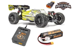 Spirit NXT EVO RR 2.0 Brushless buggy - žltá (vrátane LiPo a nabíjačky)